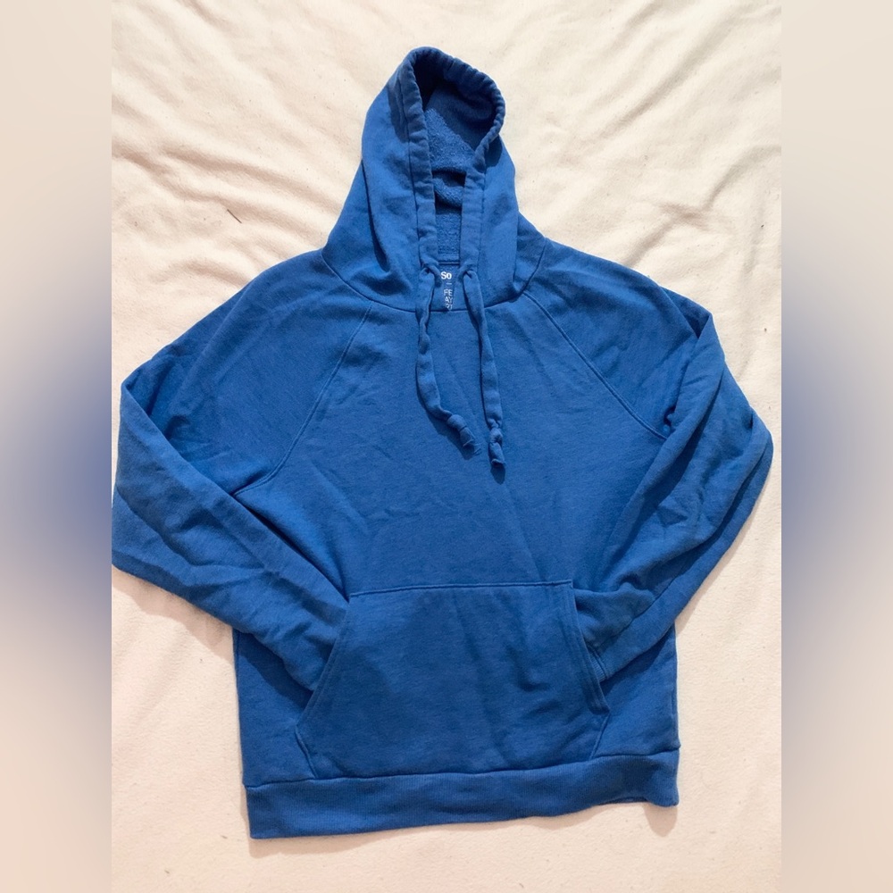 Woman's Blue Hoodie